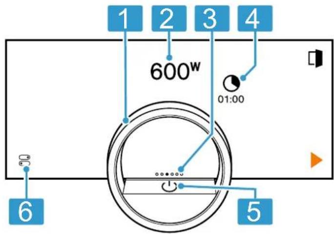 GAGGENAU GM250130 - Éléments de commande - 1