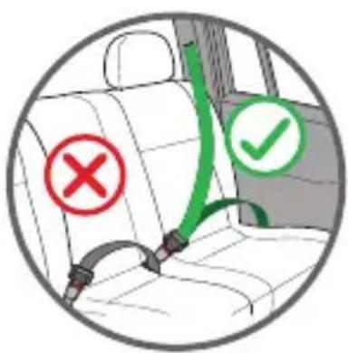 Foppapedretti Disk Infant - NÃO UTILizar A CADEIRA AUTO POSICIONADA NUM ASSENTO DE PASSAGEIRO EQUIPADO COM AIRBAG - 1