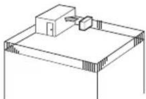 MITSUBISHI Ecodan PUZ-SWM100VAA - Dimensioni (Sezione esterna) (Fig. 2-3) - 2