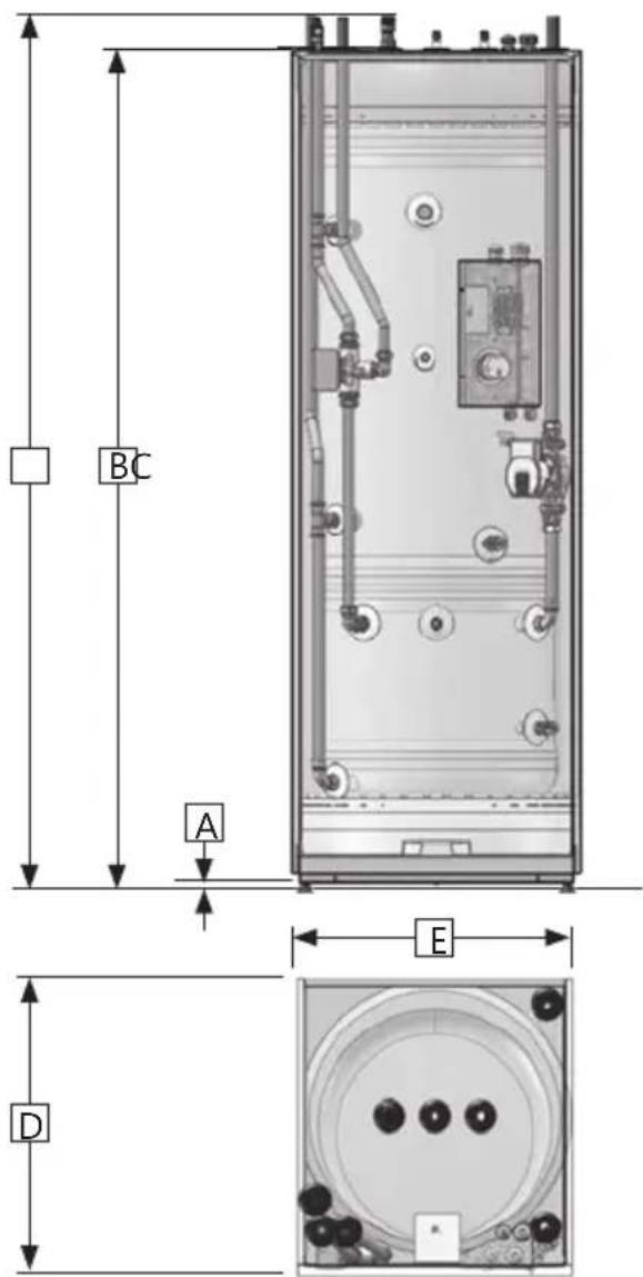PANASONIC Aquarea PAW-TD23B6E5 - PRODUKTA APRAKSTS - 1