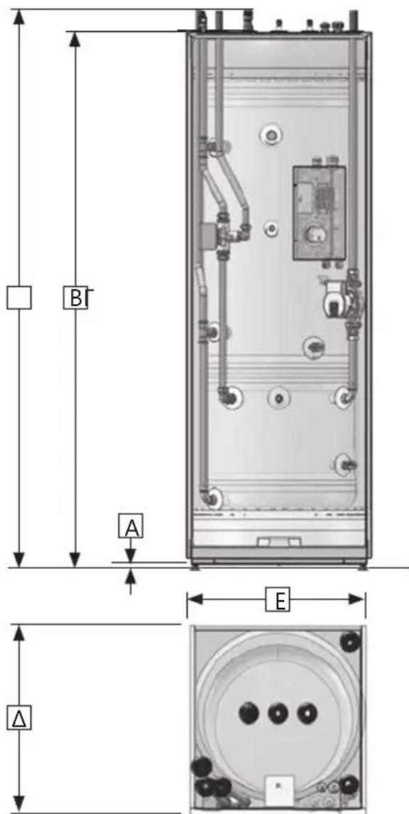 PANASONIC Aquarea PAW-TD23B6E5 - Umfang - 1