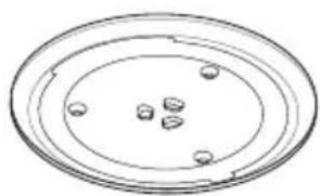 TOSHIBA MW3-AC26SFI - NAMES OF MICROWAVE OVEN PARTS AND ACCESSORIES - 2