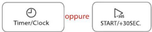TOSHIBA MW3-AC26SFI - IMPOSTAZIONE DELL'OROLOGIO - 5