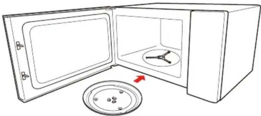 TOSHIBA MW3-AC26SFI - INSTALAREA PLATOULUI ROTATIV - 2