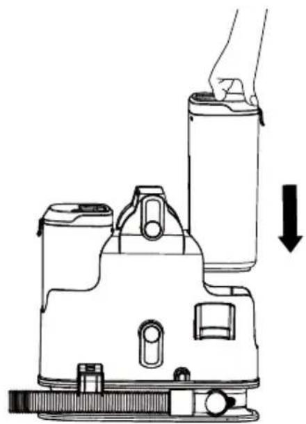 KENMORE KW1050.01 - EMPTYING THE DIRTY WATER TANK - 5