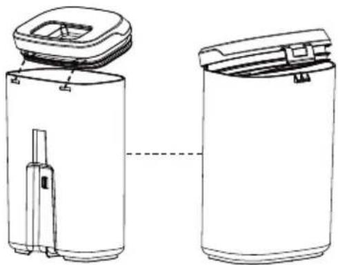 KENMORE KW1050.01 - VIDANGE DU RÉSERVOIR D'EAU SALE - 3