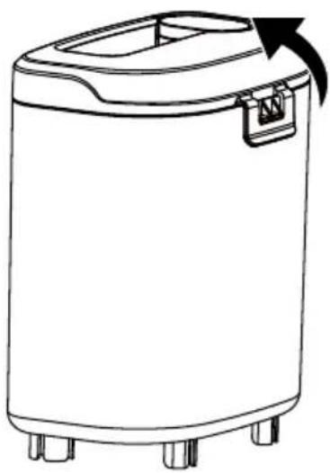 KENMORE KW1050.01 - FILLING THE CLEAN WATER TANK - 1