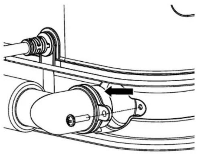 KENMORE KW1050.01 - REMOVING THE HOSE BLOCKAGE - 1