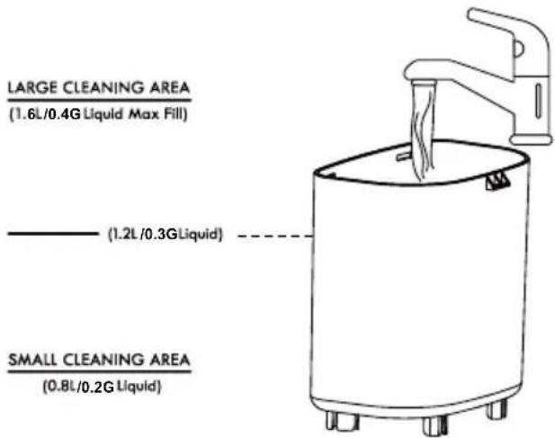 KENMORE KW1050.01 - FILLING THE CLEAN WATER TANK - 2