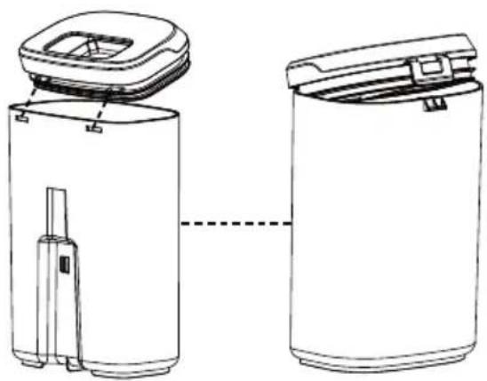 KENMORE KW1050.01 - EMPTYING THE DIRTY WATER TANK - 3