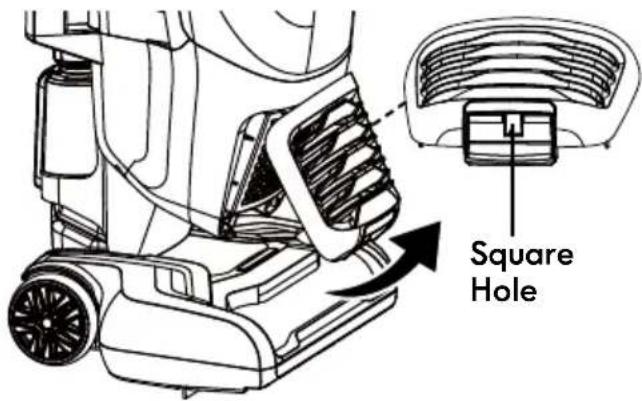 KENMORE BU3040 - HEPA MEDIA EXHAUST FILTER CLEANING - 1