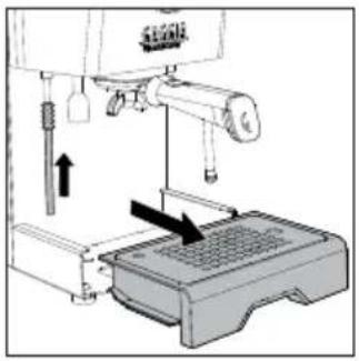 GAGGIA Classic GT - Comment accrocher le porte-filtre - 2