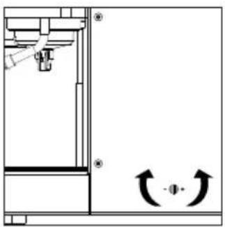GAGGIA Classic GT - Adjusting the grid height - 2