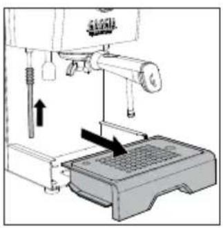 GAGGIA Classic GT - Inserting the filter holder - 2