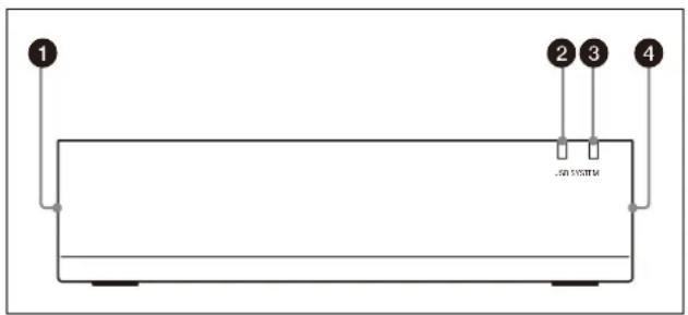 SONY NU-IP3R - Identification des pièces - 1