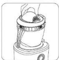 KUVINGS KHS2571CE - COMMENT UTILISER LE PRESSE-AGRUMES - 3