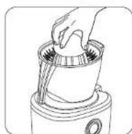 KUVINGS KHS2571CE - COMMENT UTILISER LE PRESSE-AGRUMES - 5