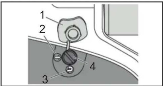 MAKITA DTC303 - Välj Automatisk tillbakadragning / Manuellt läge - 1