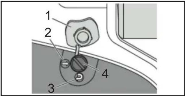 MAKITA DTC303 - Selección de retracción automática/manual - 1