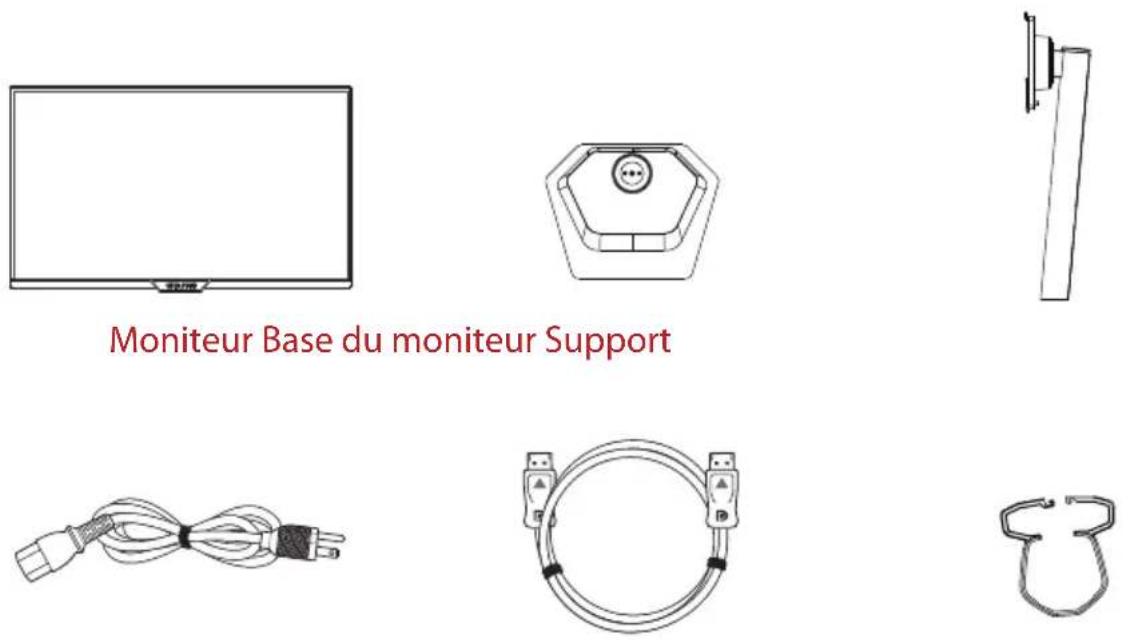 GIGABYTE G27UP - Contenu de la boîte - 1