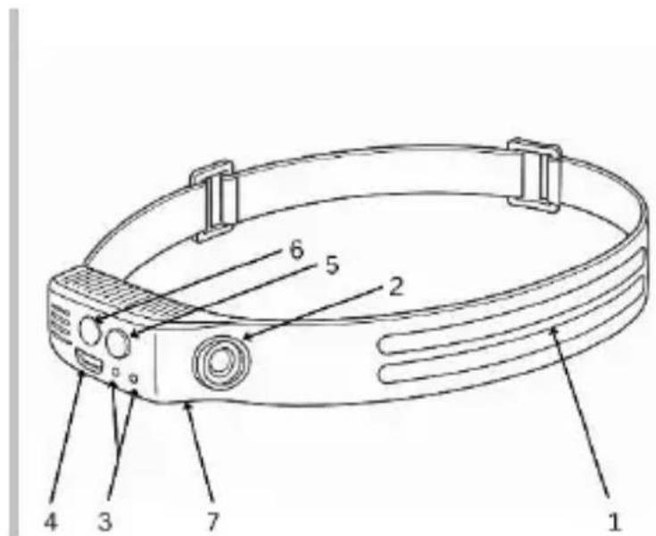 Testboy Head Light 1 - Enhetens struktur - 1
