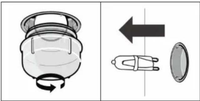 Klarstein Elizabeth - Replacing the lamp - 1