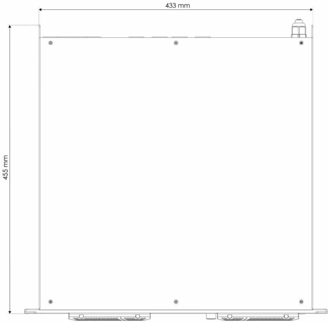 DAP-Audio TA-4.3400 - Dimensions - 2