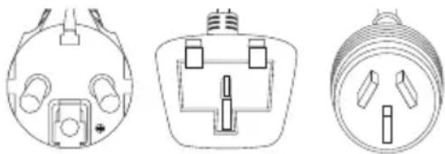 DEWALT DWST83471 - For grounded, cord-connected charger rated 16A and lower and intended for use on a nominal 230V supply circuit - 1