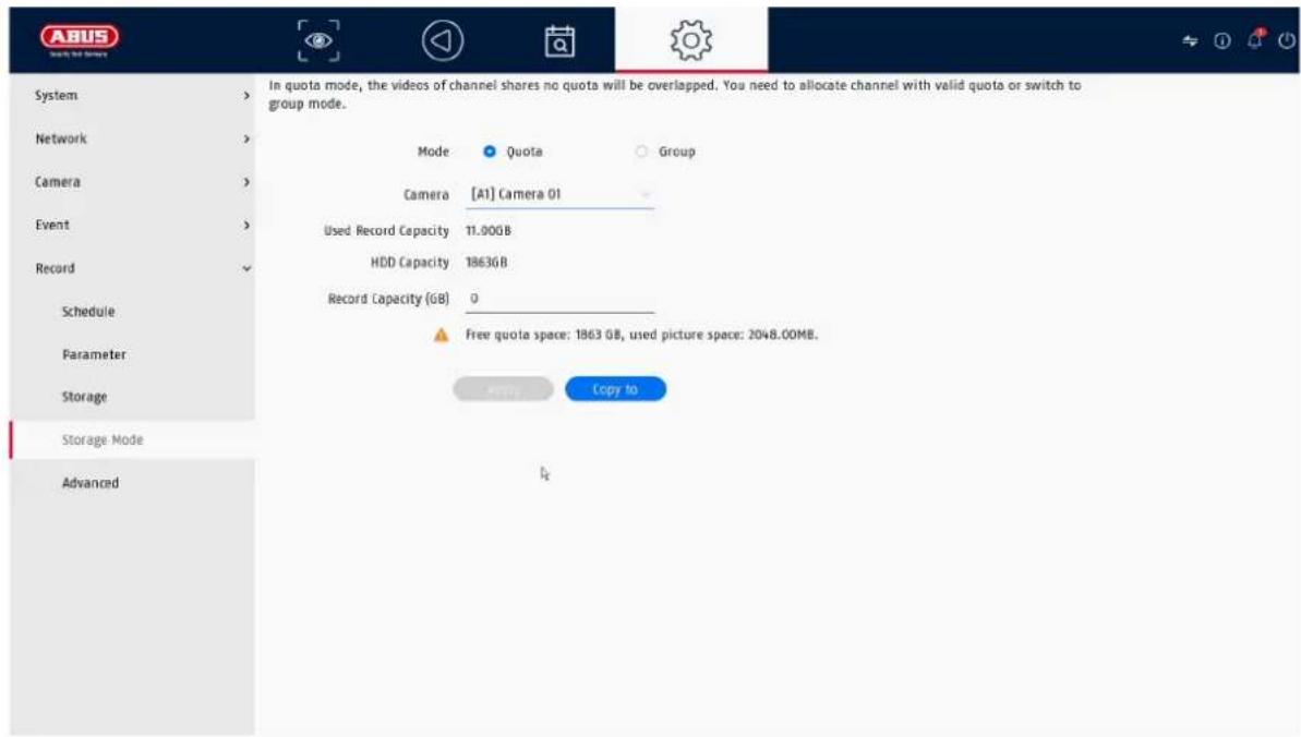ABUS TVVR33803 - Storage mode - 1