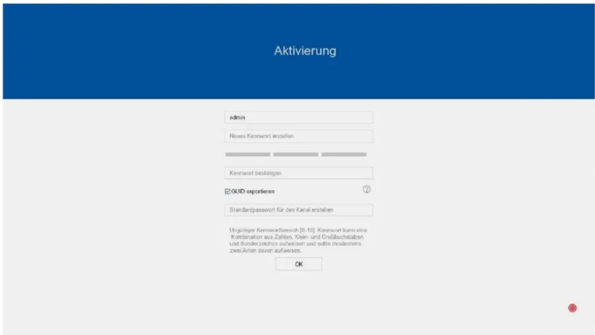 ABUS NVR10051 - 2) Primi passi / Assistente di configurazione - 1