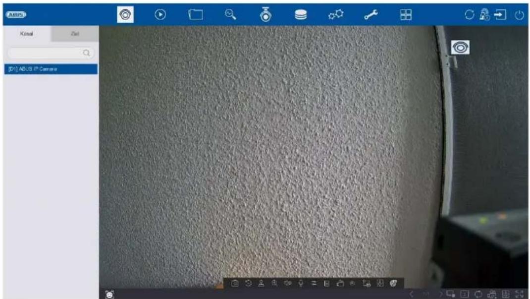 ABUS NVR10051 - 3) Visualizzazione live - 1