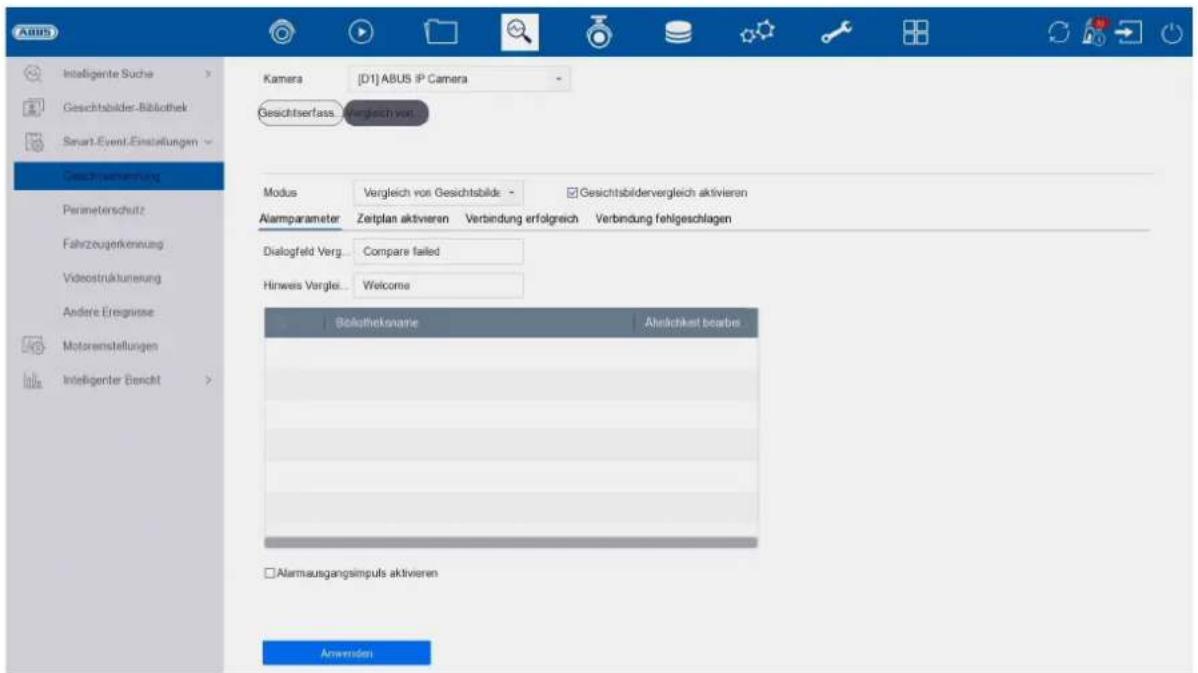 ABUS NVR10051 - Confronto immagini facciali: - 1