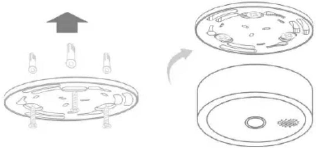 ABUS Comfion FURM80000 - Mounting the smoke alarm device - 1