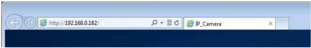 ABUS IPCA64512A - Accesso alla telecamera di rete tramite browser web - 1