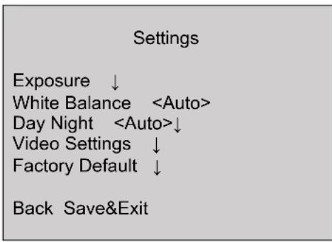 ABUS HDCC78551 - MENU PRINCIPALE - 1