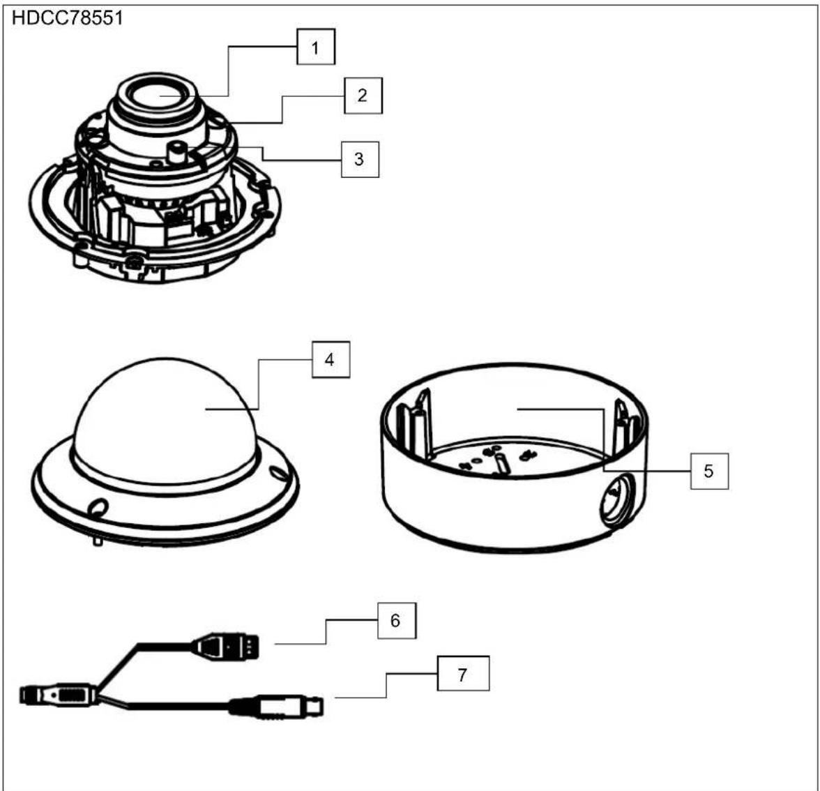 ABUS HDCC78551 - Beschrijving van de camera - 1