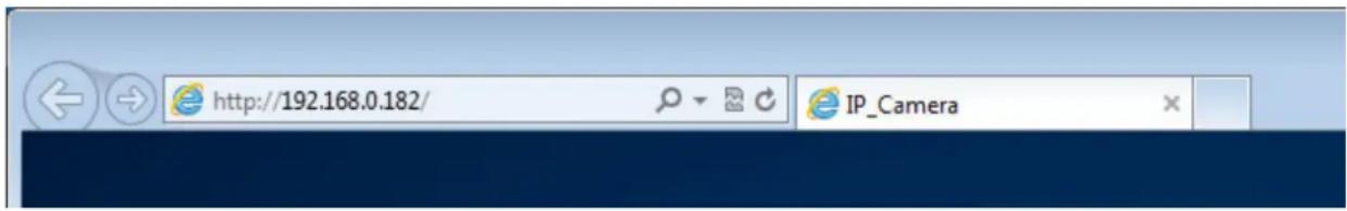 ABUS IPCA54512B - Adgang til netværkskameraet via webbrowser - 1