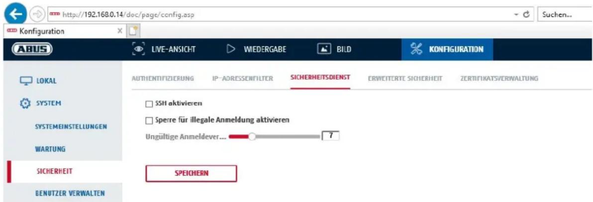 ABUS IPCA54512B - Service de sécurité - 1
