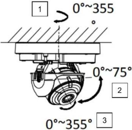 ABUS HDCC72522 - Uitlijning van de camera - 2