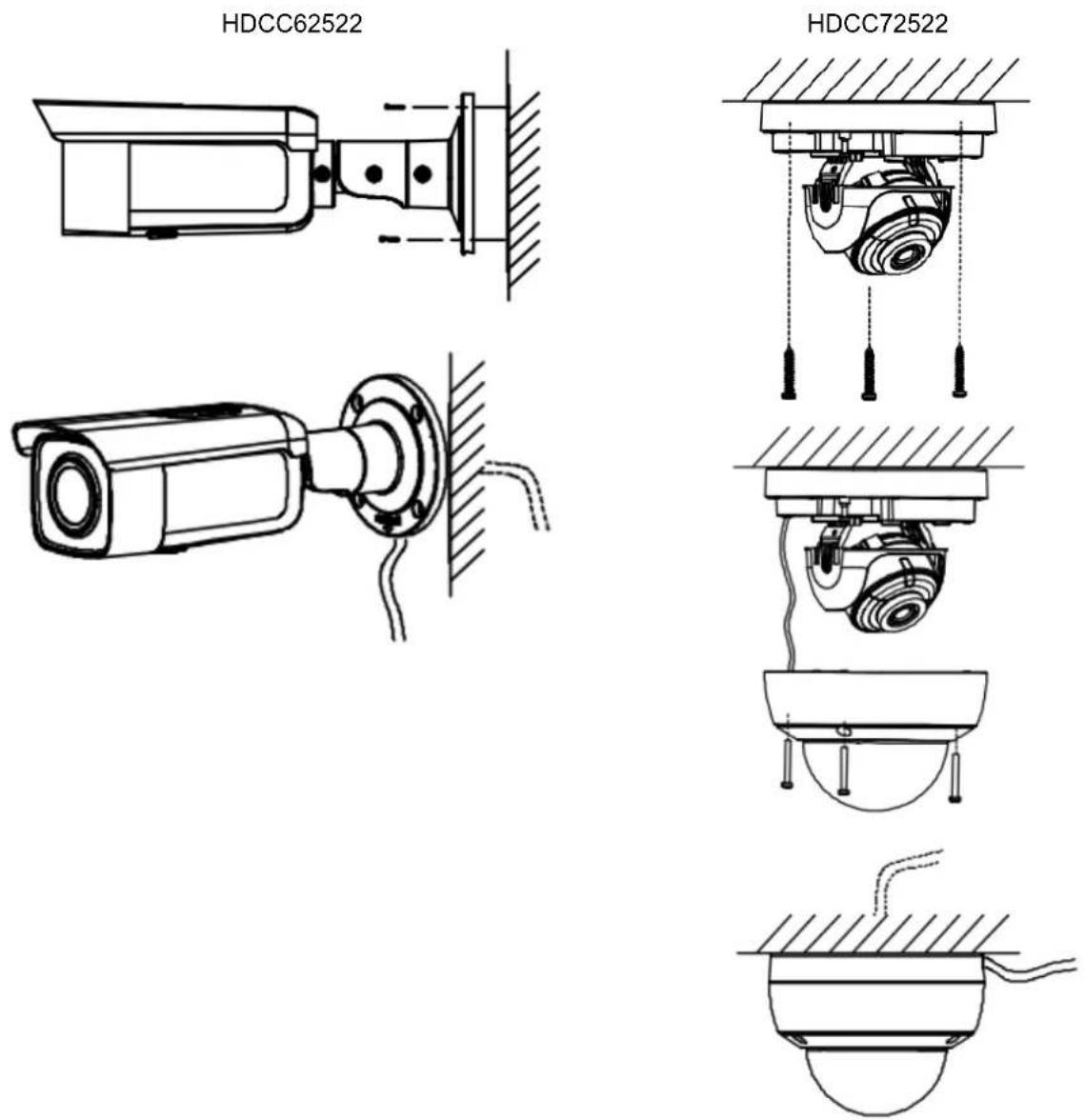 ABUS HDCC72522 - Montage der Kamera - 1