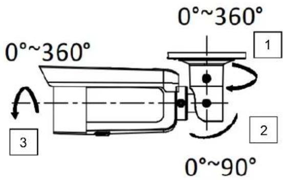 ABUS HDCC72522 - Justering af kameraet - 1