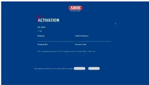 ABUS TVVR36402 - Setup-wizard - 2