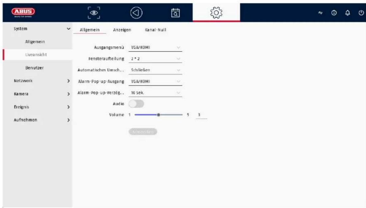 ABUS TVVR36402 - System / Liveansicht - 1