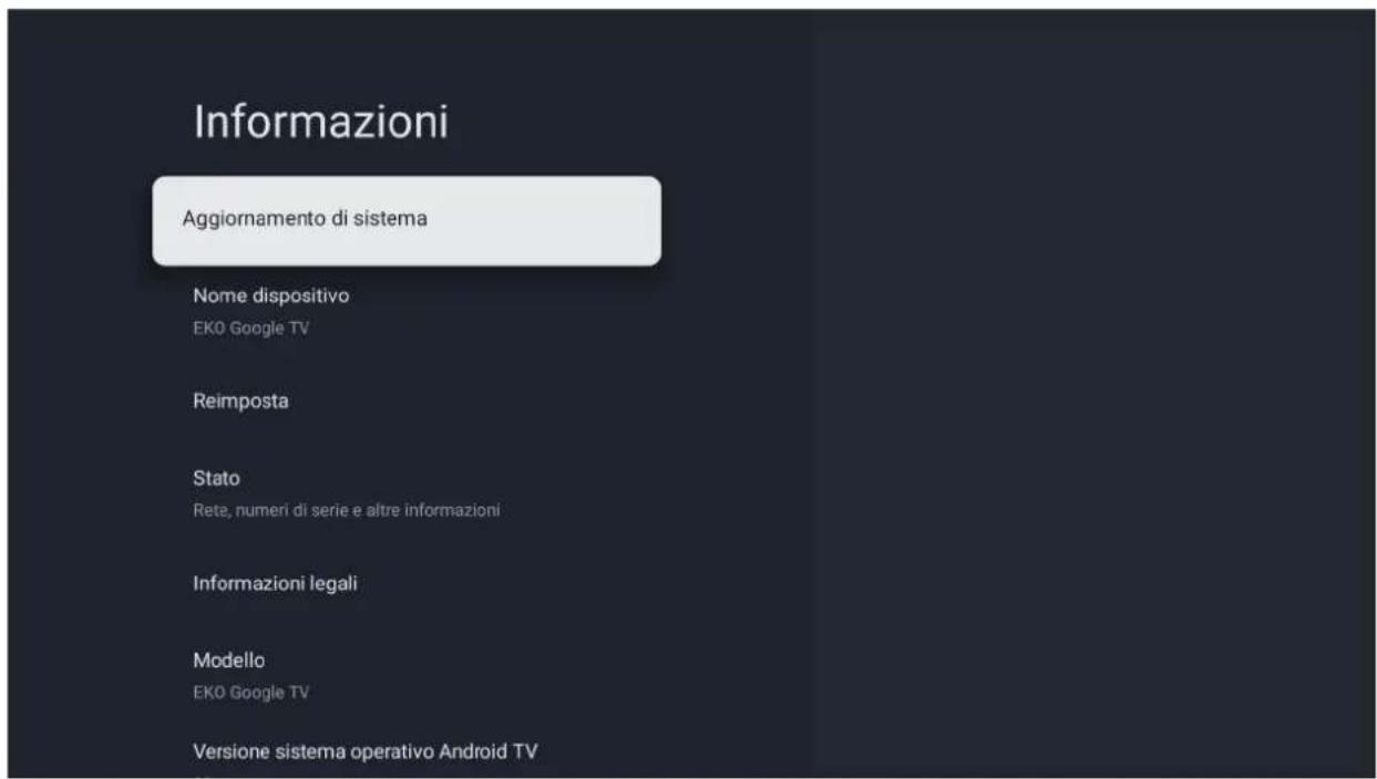 EKO K400FDGC - INFORMAZIONI MENU - 1