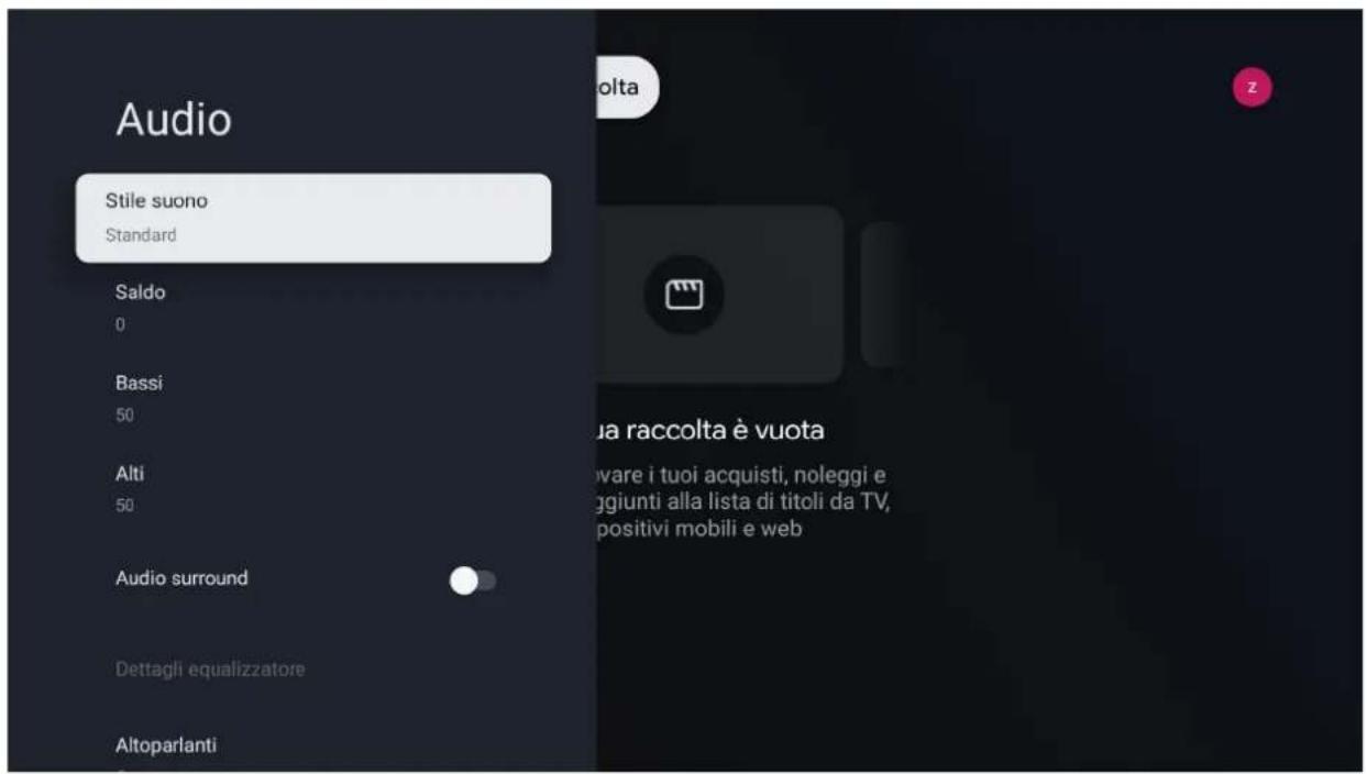 EKO K400FDGC - Per accedere al menu AUDIO: - 1