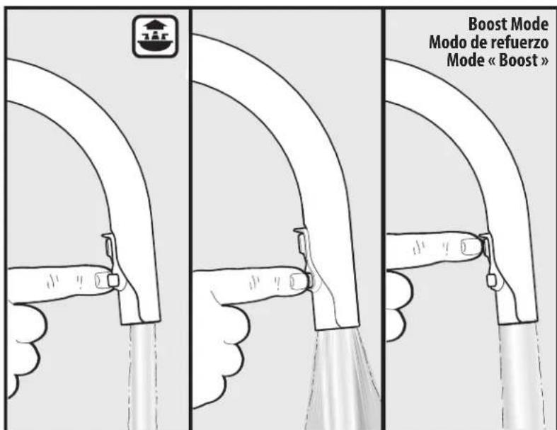 Moen Weymouth S73004EV2ORB - Fonctions de bec de pulverisation - 1