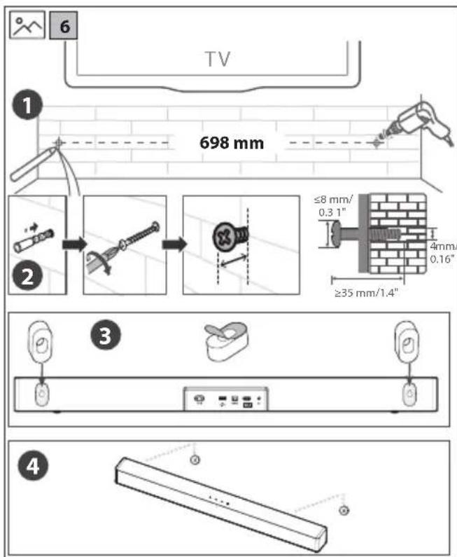 SHARP HT-SBW312 - Bluetooth® - 4