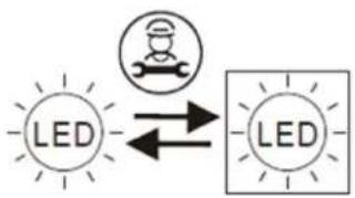 LA SOMMELIERE LS51.2Z - Replacing light - 1
