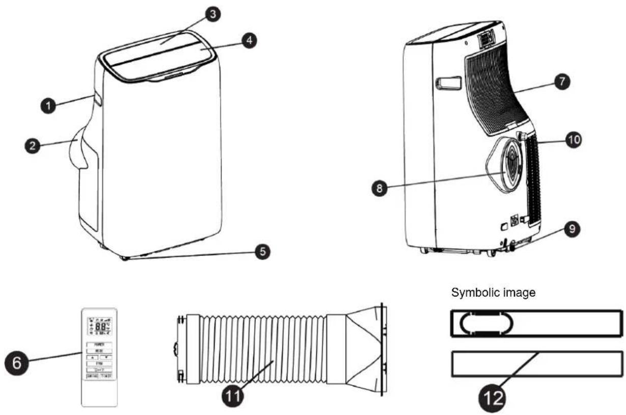 BLUEPALM BPPAC16000FW - DESCRIPTION OF THE UNIT AND SCOPE OF DELIVERY - 1