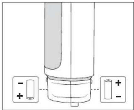 SILVERCREST SRB 6 C1 - Batterijen plaatsen/ vervangen - 2